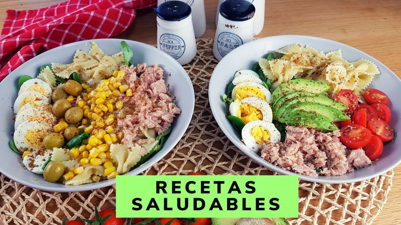 2 Ideas De Recetas Saludables Muy FÁciles Y RÁpidas De Preparar