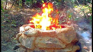 Primitive Technologies. How to build a TANDYR in the forest. Primitive Technologies. How to build a TANDYR in the forest.