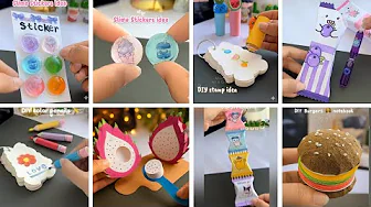 10 Easy craft ideas/ miniature craft /Paper craft/ how to make /DIY/school project/Mukta Art & Craft thumbnail