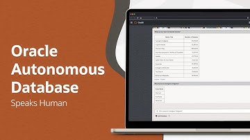 Use natural language to query data in Autonomous Database