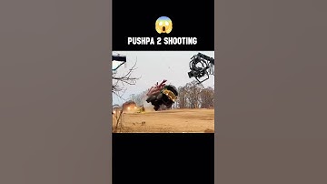 Pushpa 2 BTS | Live Shooting | Truck Scenes #alluarjun #pushpa2 #bts #shooting #shorts