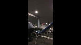 Ian S 120Lbs Incline Dumbbell Press