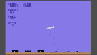 C64 Game: Bomber Attack
