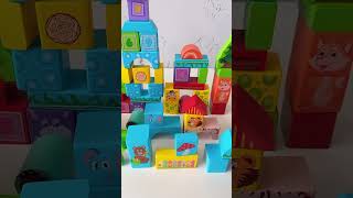 100 Pcs Wooden Blocks set