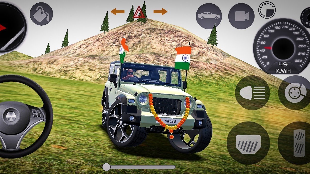Modified Mahindra Thar😈Games:Indian Red Thar (Gadi Wala Games) Car Game Android Game - #2026