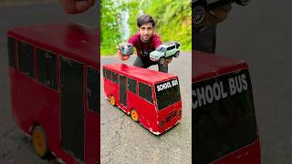 Ride on Defender Car Vs Rc Bus 🔥🔥| Remote control bus unboxing