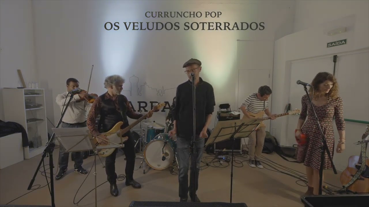Os Veludos Soterrados, no Curruncho Pop