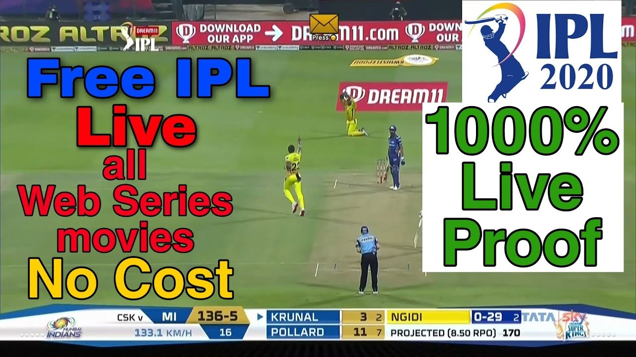 Watch IPL 2020 for FREE on Mobile how to Watch IPL 2020 Free without