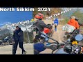 North sikkim ride comes  to an end  emotional moment   
