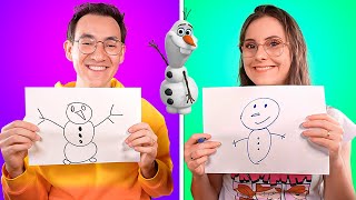 Desenhando Personagens Da Disney De Cabeça Kkkkk I Falaidearo