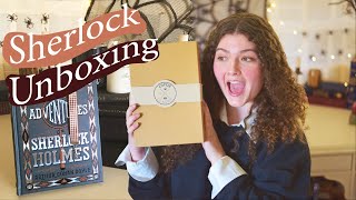 SHERLOCK UNBOXING 2020 || Sherlock Holmes Literary Subscription Box Unboxing || Sherlock Merch Haul