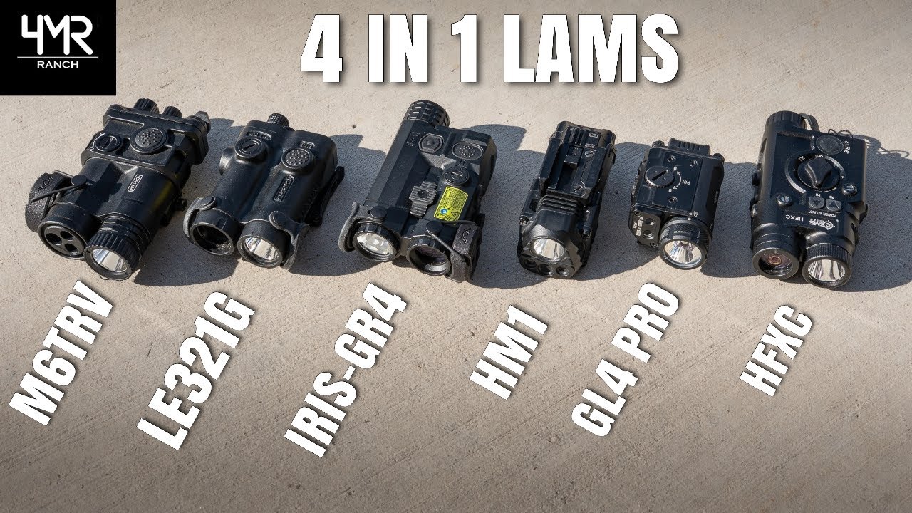 Сравнение 4 в 1 LAM белого света