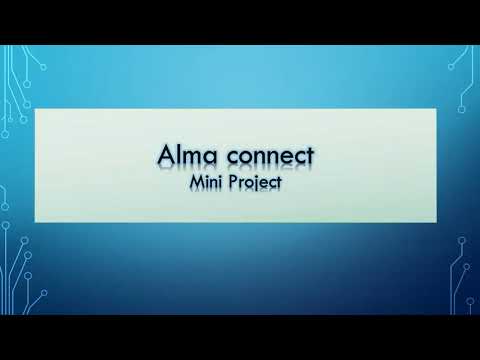 Mini Project , alumni portal