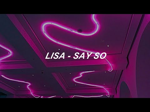 LISA - 'Say So' Lyrics