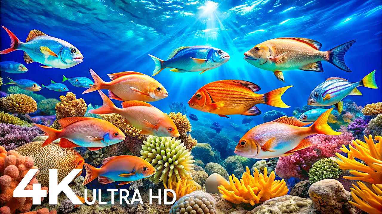Marvel at Sea Animal in The Best 4K ULTRAHD Aquarium, Dive Into The Mesmerizing Underwater Realm #16