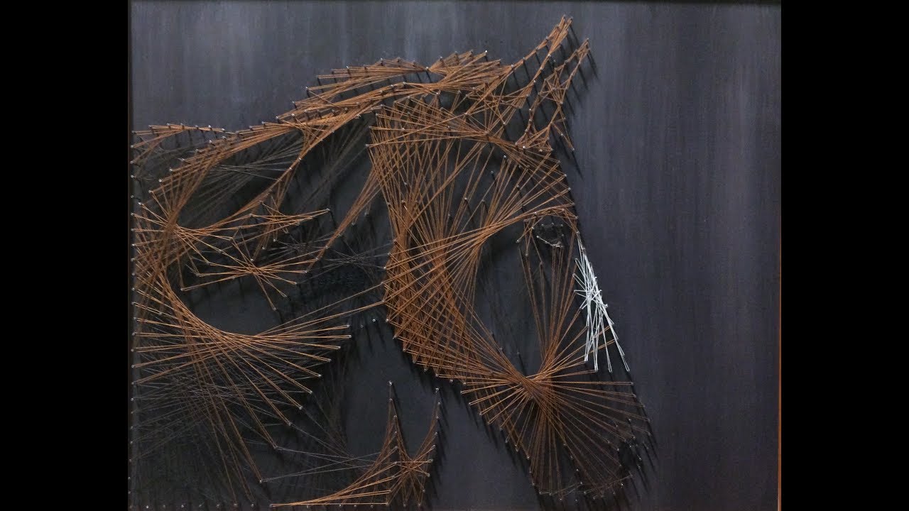 Chestnut - String Art Timelapse