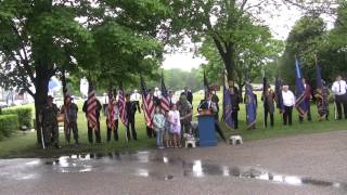 Memorial Day Service in Wisconsin Rapids 5-24-15