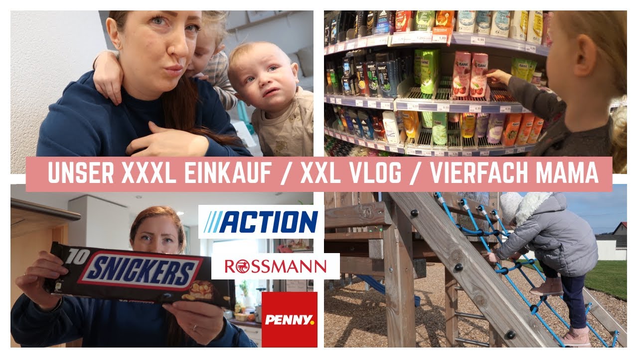 ACTION / ROSSMANN / PENNY HAUL / VLOG / MAMA ALLTAG