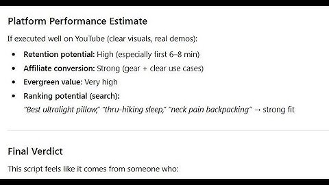 I Built an AI Video Script Curator (Silent Deep Build)