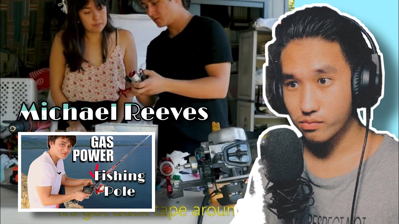Michal Reeves Fish Gas Powered Fishing Pole | Michael Reeves | Reaction - YouTube