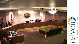 California Victim Compensation Board Meeting