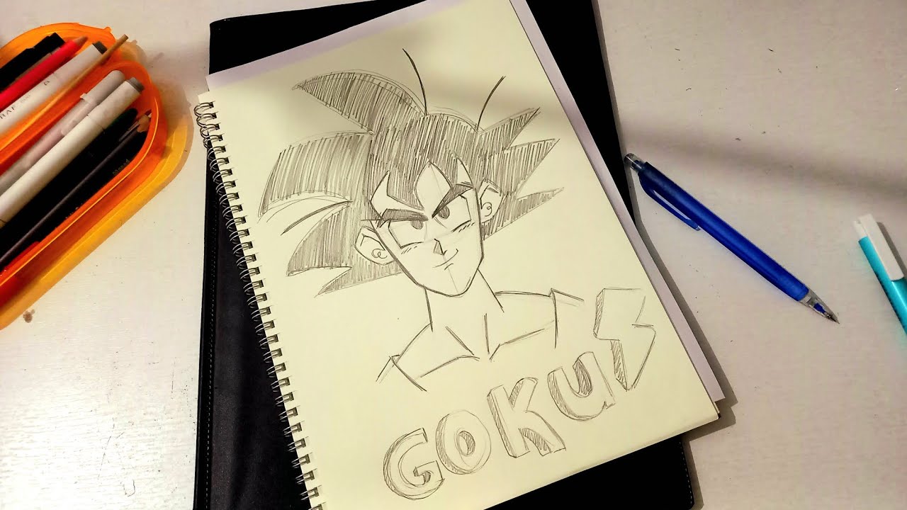 Respondendo a @melbsonricardo657 tutorial de como desenhar o Goku vs K