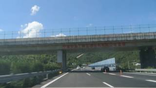 20161002_Driving on S19 Yongtaiwen Highway northbound under the blue sky