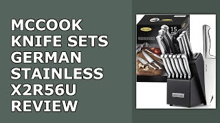 McCook® Knife Sets, German Stainless Steel Knife Block Sets Review (2026) - Still Worth It?
