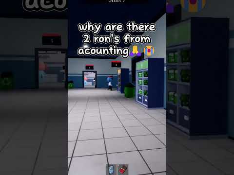 why are there 2 ron's from acounting in animal hospital🙏😭 #roblox #animalhospital