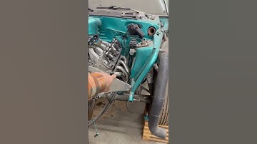 We got more parts for twin turbo ls swap foxbody #lsswapped #foxbody #mustang #racecar #ford