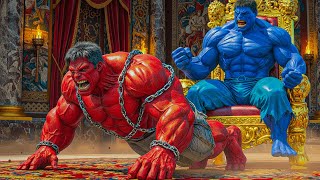 RED HULK vs BLUE HULK EPIC BATTLE! However, GOLD HULK POWERFUL Return Changes Everything!