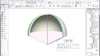 ARCHICAD's Intelligent connections - Modifying the trimming body of roofs and shells