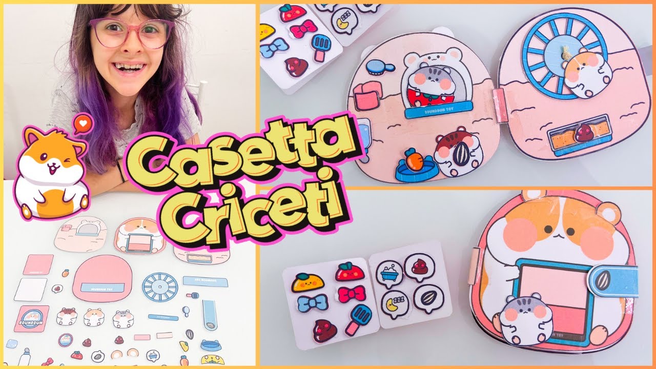 Casetta di Carta per Criceti
