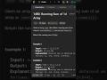 LeetCode 1480 | Running Sum of 1D Array | Easy Array Problem #LeetCode #DSA #coding #ArrayProblems