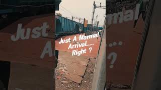 Normal*Arrival*😈🔥|#shorts #viral #trending #edit #bardhaman #train #viralvideos #viralmoment #aura
