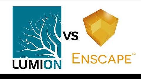 LUMION 10 VS ENSCAPE