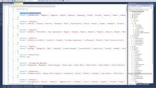 Parse JSON file in ASP.NET CORE and display the data in the webpage
