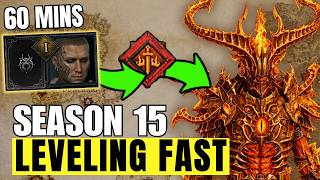 FASTEST 1-70 LEVELING OPTIMIZED | Diablo 4 Season 15