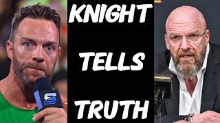 LA KNIGHT FINALLY CALLS OUT HHH AND EXPOSES WWE!!