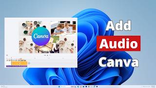 How to Add Audio in Canva