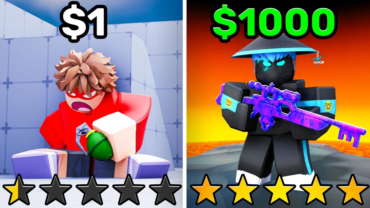1$ vs 1000$ Rivals Coach