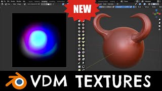 How to use Vector Displacement Maps (VDM) in Blender 3.5
