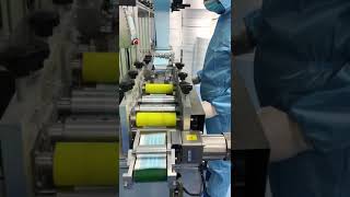 High speed 3 ply Disposable face mask machine--hitech3@hitechrope.com,  86-18853869091 . Emily