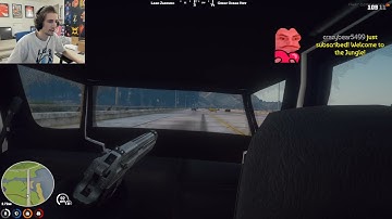 xQc gets into a shootout with the Cops | GTA RP NoPixel 3.0