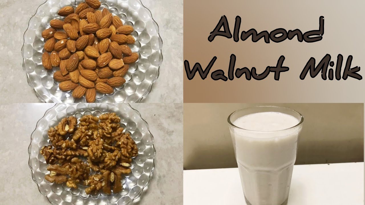 How to Make AlmondWalnut Milk At Home Quick and Easy,vegan nut milk