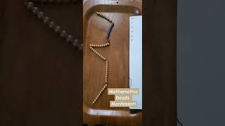 mathematic beads montessori #mathematics #math #maths #counting #beads #quantity #many #little