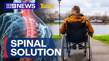 World-first clinical trial aims to treat chronic spinal cord injuries | 9 News Australia