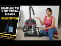 AGARO Ace Wet &amp; Dry Vacuum Cleaner Review | 1600W Powerful Suction 21L Tank | Best Vacuum for Home.