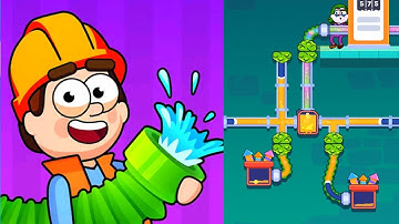 Flow Legends: Pipe Games -  Level 43-50 Gameplay Android iOS