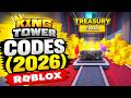 King Tower Codes (2026) | Roblox 